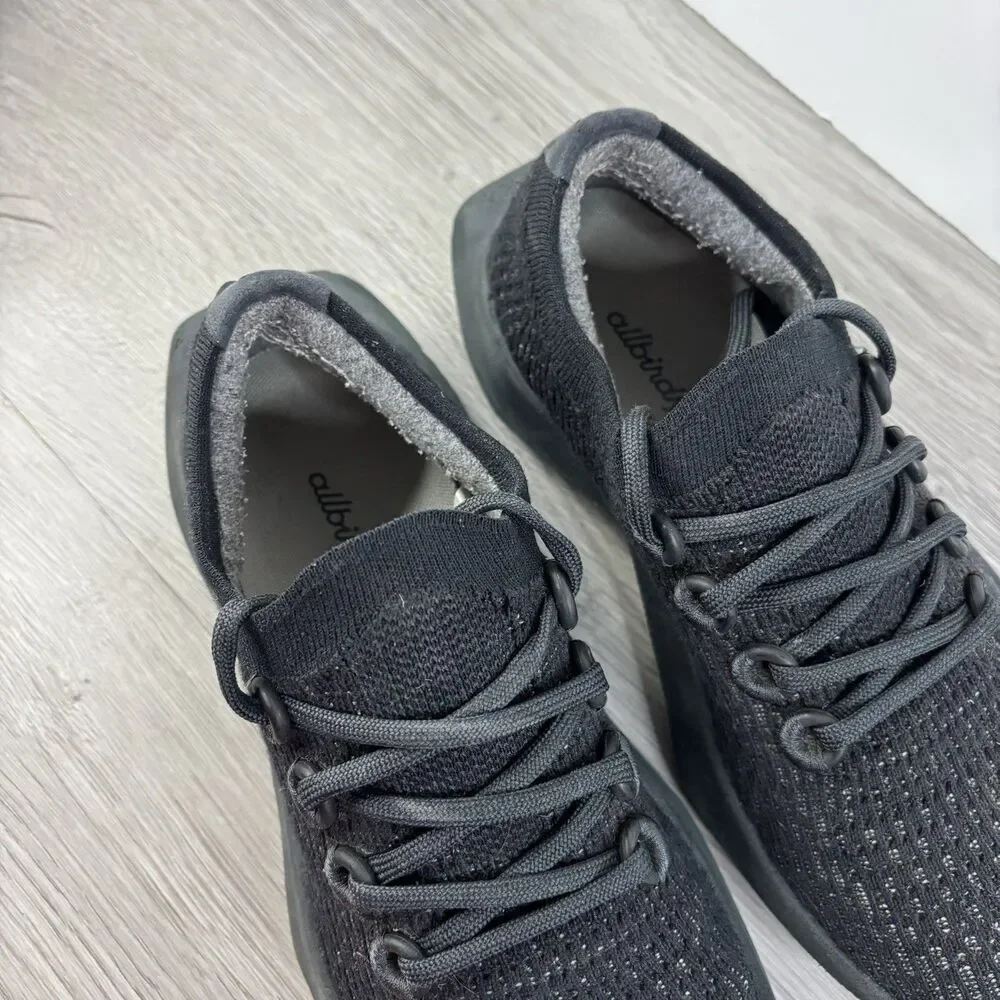 Allbirds Tree Dasher 2 Shoes Womens Size 7 Black Athletic Running Sneakers - Picture 11 of 12
